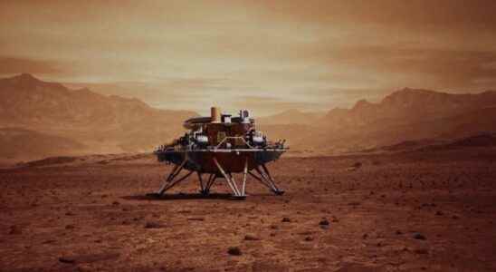 On Mars the disturbing silence of the Chinese robot Zhurong