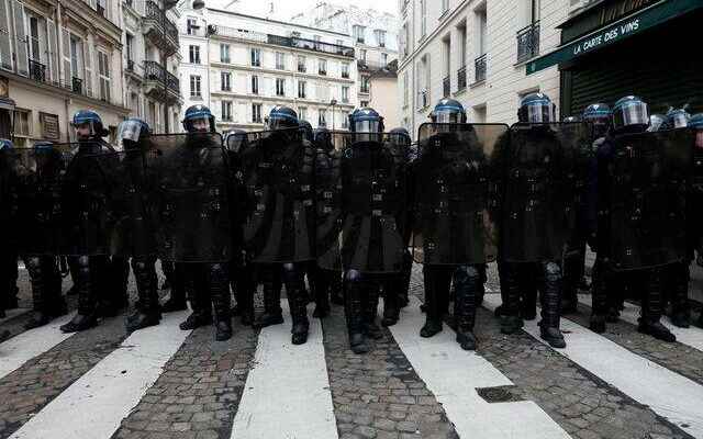 Retirement protest in France More than 1 million people took