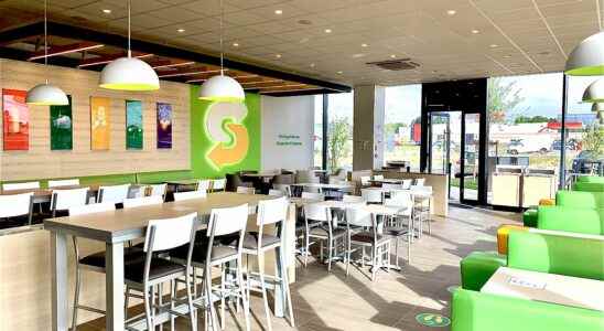 Reusable tableware in fast food restaurants for Subway its a