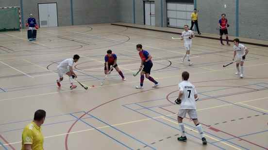 SCHC indoor hockey players relegated Kampong play outs in Schaerweijde and