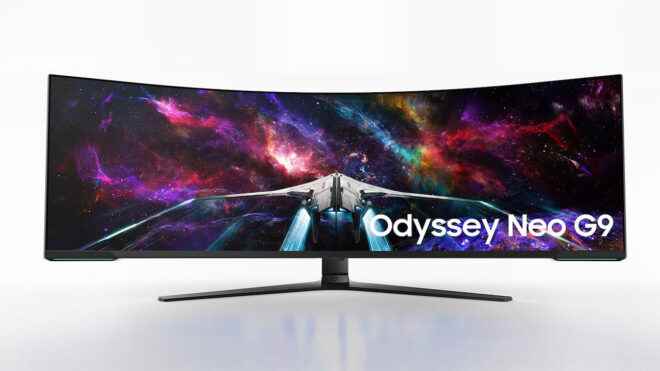 Samsung unveils 57 inch 329 5K monitor and more