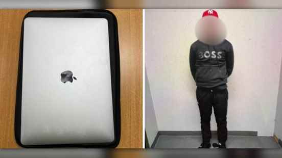 Shoplifter in Utrecht supermarket caught with previously stolen laptop