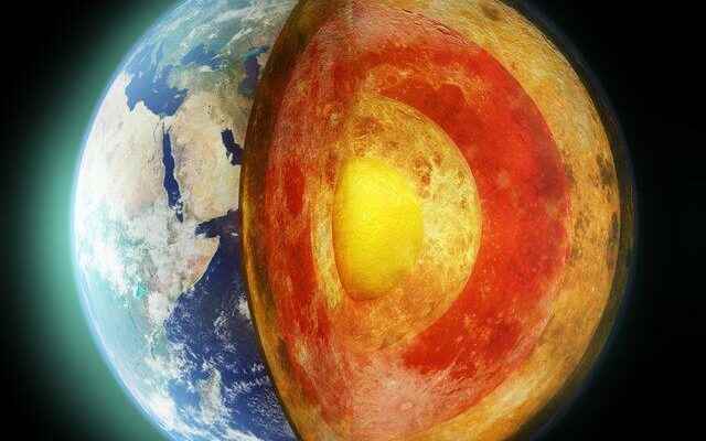 Stunning claim about the Earths core This may be shortening