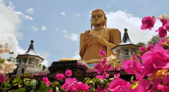 The golden temple of Dambulla