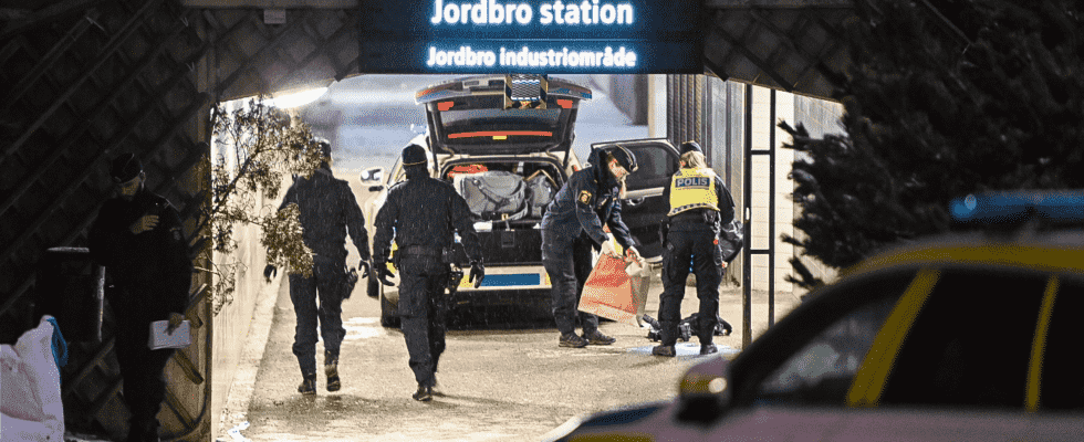 The shooting in Jordbro Two men are being hunted