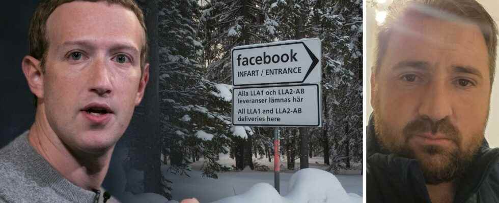 The workers at Facebooks super building in Lulea still without