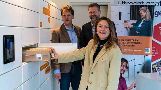 Utrecht is testing sustainable package points Cleaner air and quieter