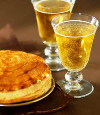 What drink with a galette des rois