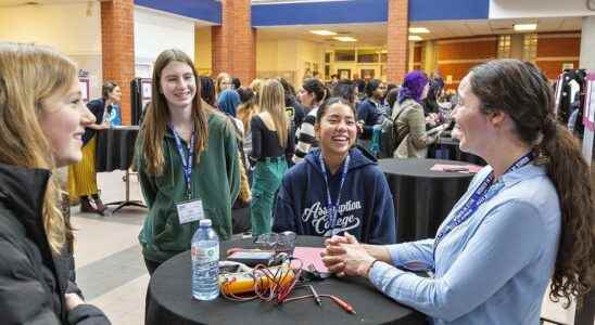 1675262609 Conference encourages female students to explore STEM careers