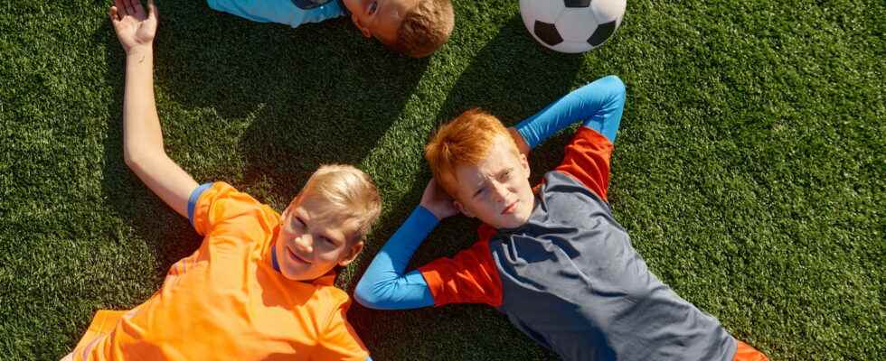 30 minutes of sport at school the French team is