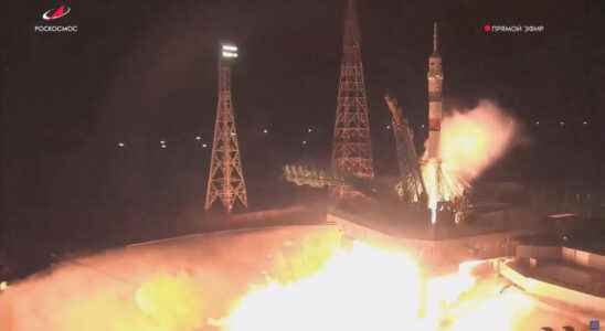 A Russian rescue craft took off for the International Space