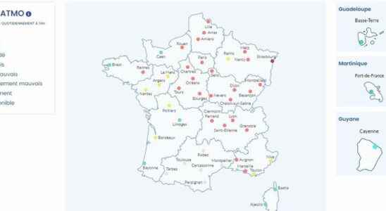 Air quality Lyon Paris… These cities affected by fine particle