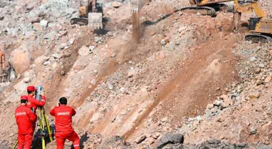 Almost 50 are still missing in the collapsed quarry