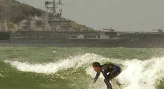 Brazil sunk aircraft carrier in the deep sea