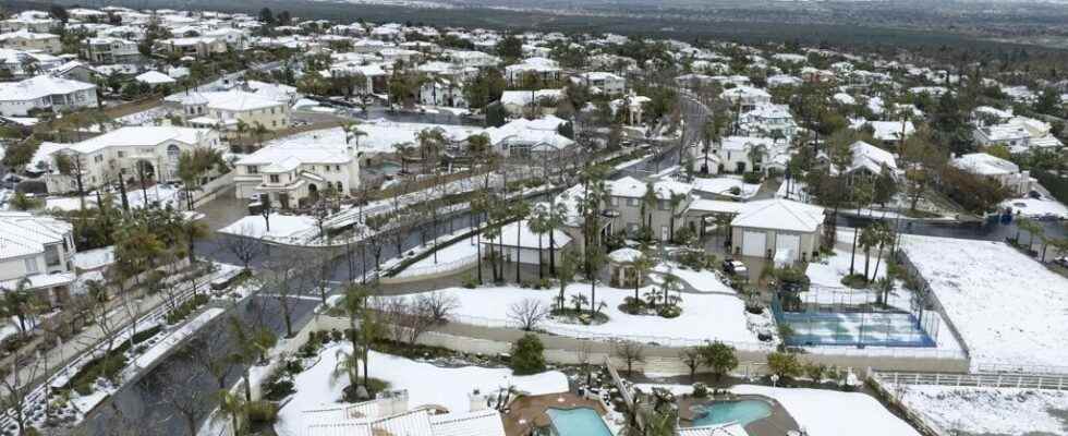 California faces a blizzard not seen in a century