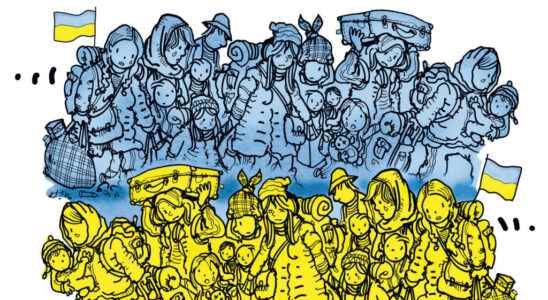 Cartooning for Peace and Ukraine tears of war