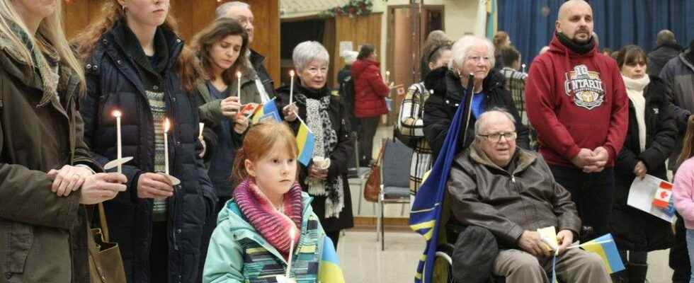 Community vows to Stand with Ukraine