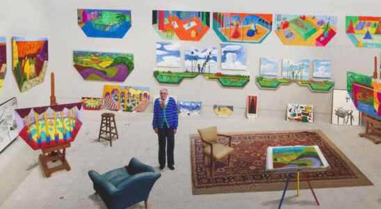 David Hockney inventor of a style