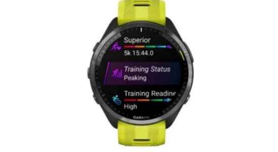 Garmin Forerunner 965 Watch Getting Ready