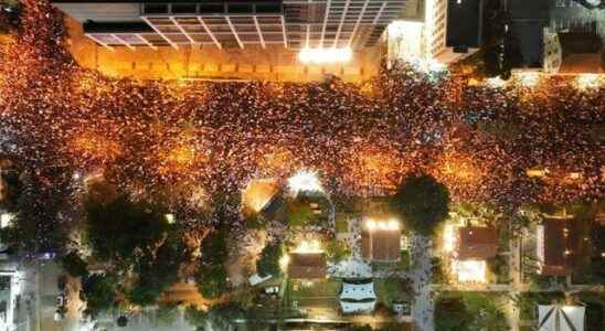 Government protests continue in Israel You fell into the wrong