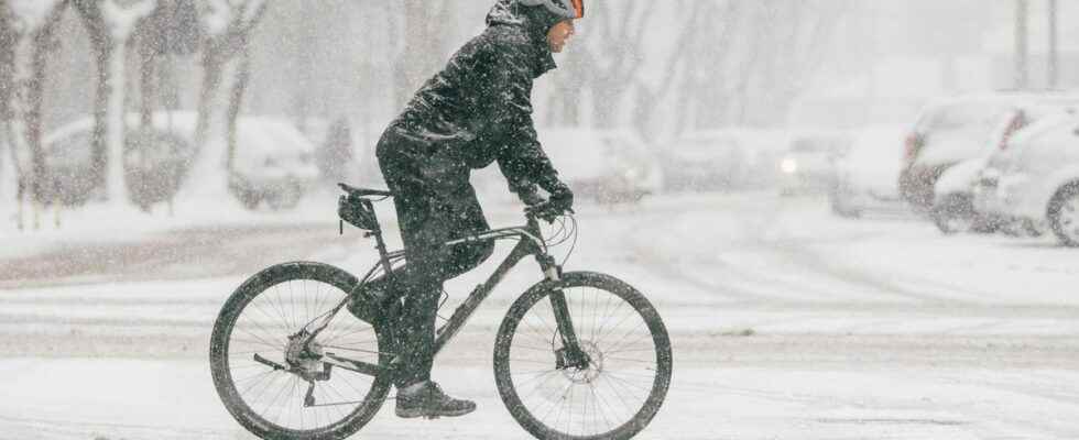 In Montreal the extreme cold no longer stops cyclists in