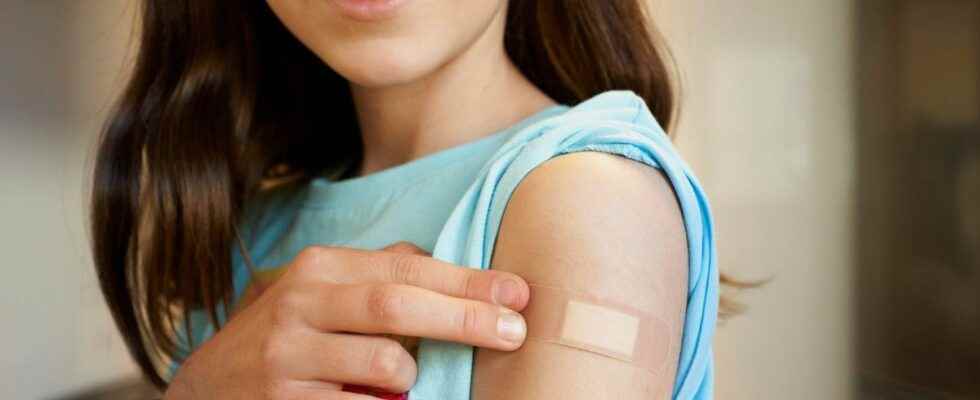 Influenza vaccination now recommended for children from the age of