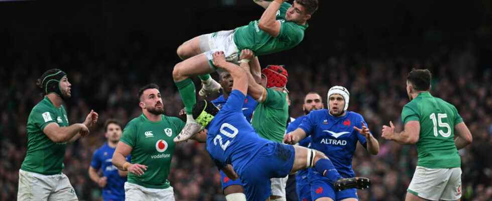 Ireland win against France and end their unbeaten streak