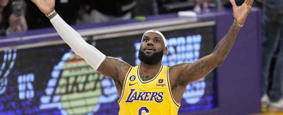 LeBron James in the firmament of the NBA