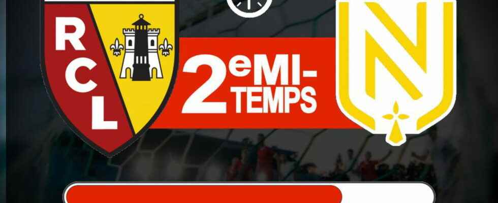 Lens Nantes RC Lens took the lead