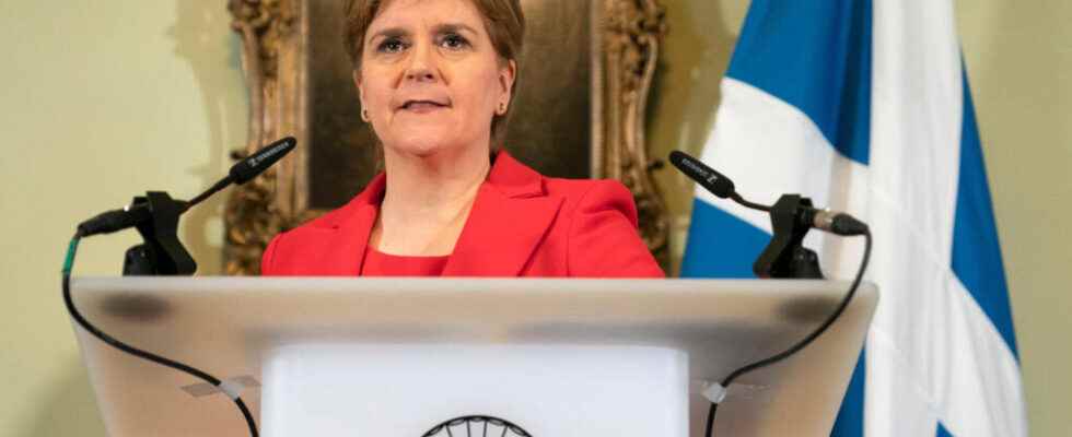 Nicola Sturgeon participated in the survival of the independence movement