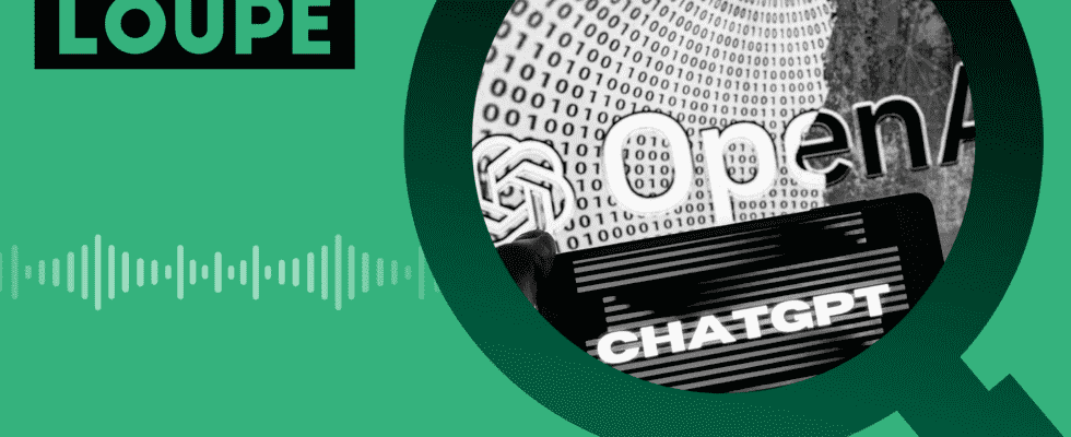 PODCAST The lucrative turn of the creators of ChatGPT