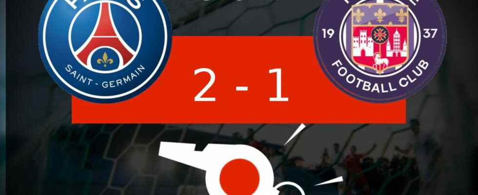 PSG Toulouse Toulouse FC misses out the summary