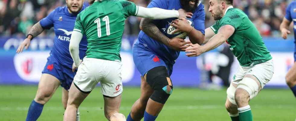 RUGBY Ireland France follow the match live