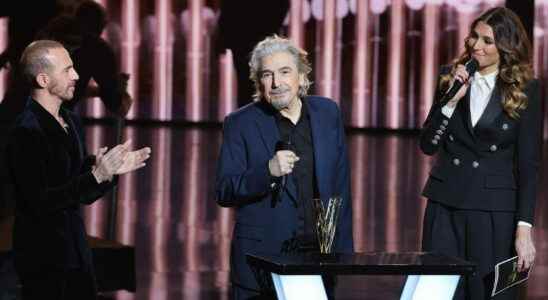 Serge Lama sick his moving speech at the Victoires de