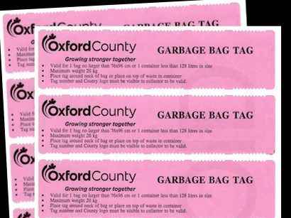 Smartphone app makes buying Oxford County bag tags easier