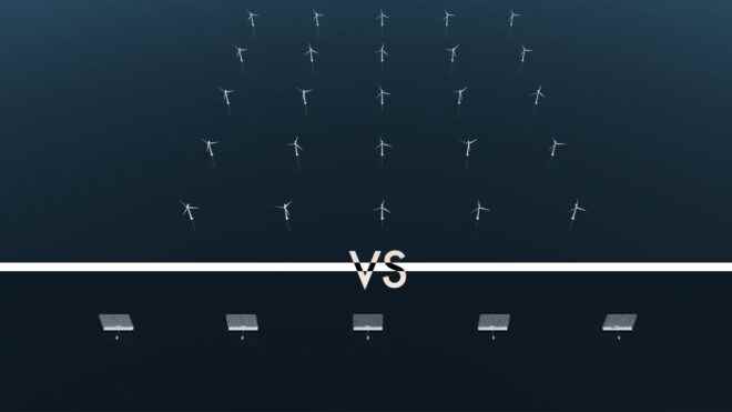 Special floating wind turbine focusing on high efficiency