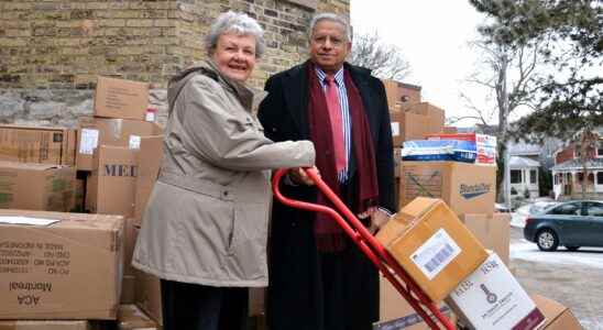 Stratford Mission Depot partners with Brantford philanthropist to send medical