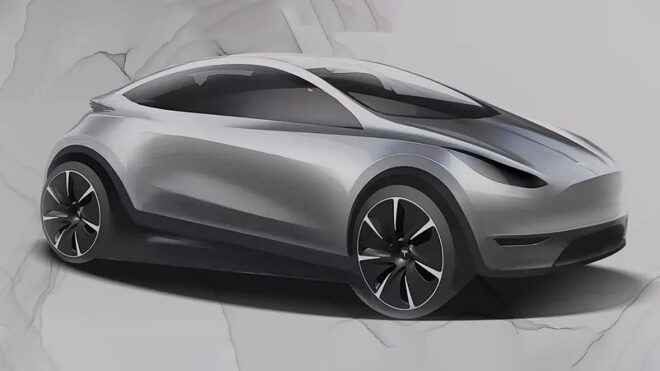 Tesla Model 2 prototype may have been spotted for the