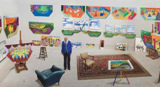 The exhibition to see David Hockney in the lands of