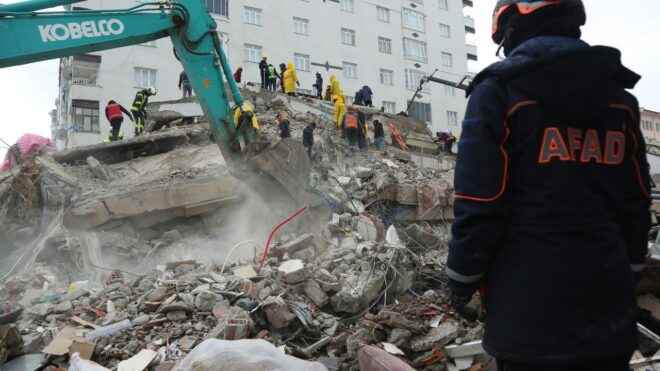 The number of buildings to be demolished after the earthquake