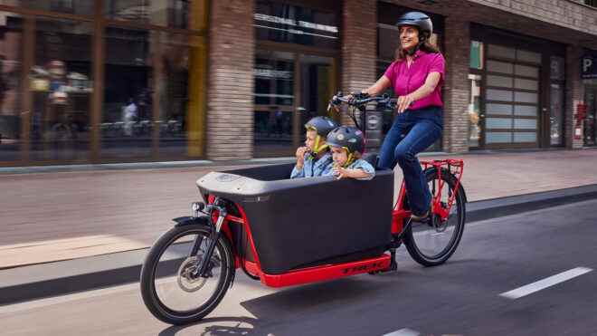 Trek unveils two new electric cargo bikes