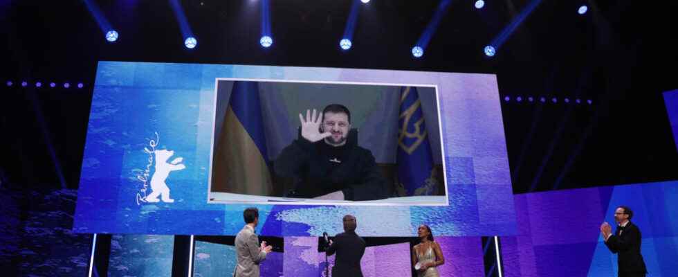 Ukrainian President Volodymyr Zelensky visits the Berlinale