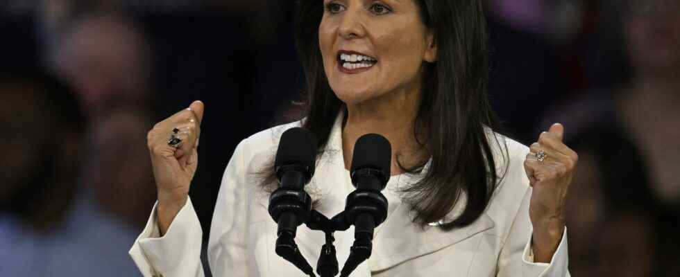 United States Nikki Haley the first to challenge Donald Trump