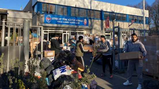 Utrechters send trucks full of aid to earthquake area We