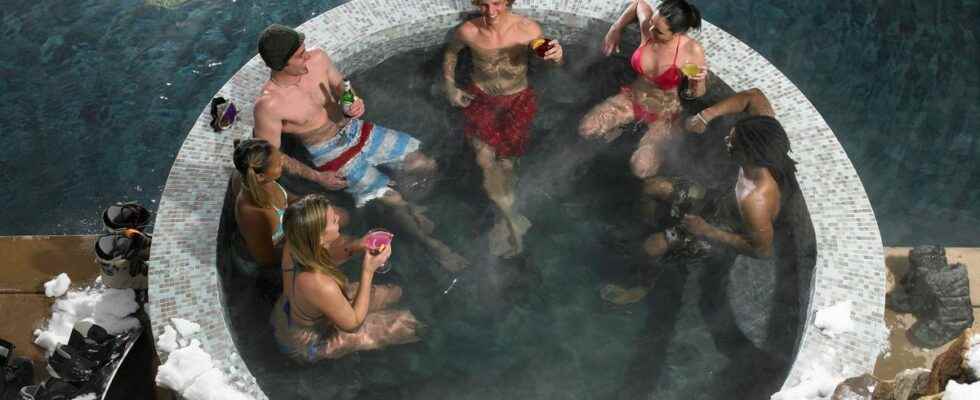 Viruses bacteria faeces The jacuzzi a breeding ground