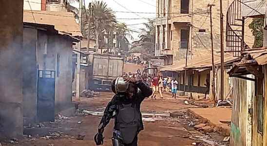 a demonstration in the suburbs of Conakry degenerates the FNDC