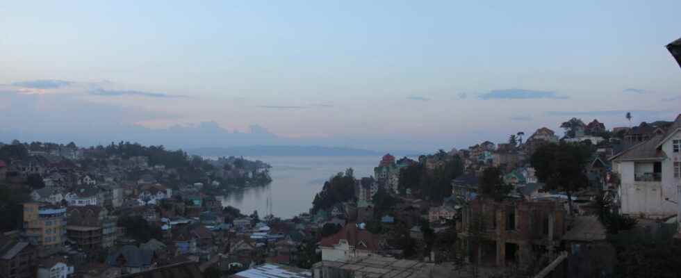 beginning of the degassing process of Lake Kivu