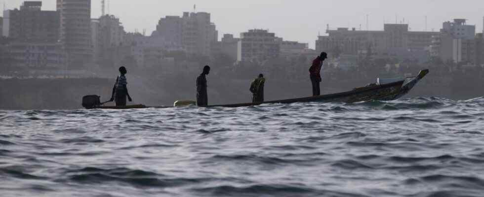 in Senegalese waters a Russian factory ship is causing trouble