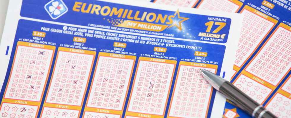 the draw for Tuesday February 28 2023 17 million euros