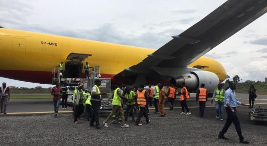 35 tonnes of EU humanitarian aid arrive in Goma